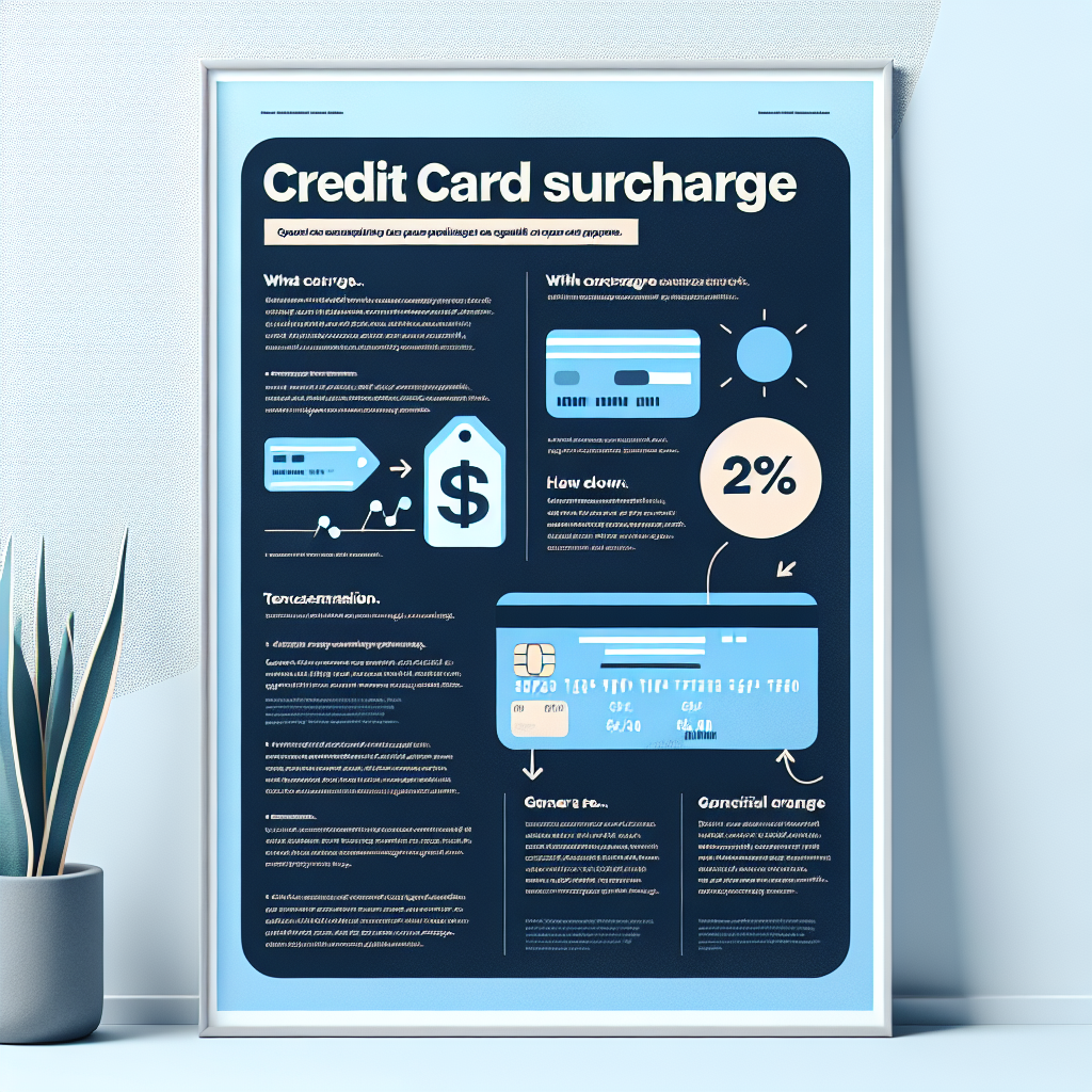 Credit Card Surcharge Sign: Understanding the Implications